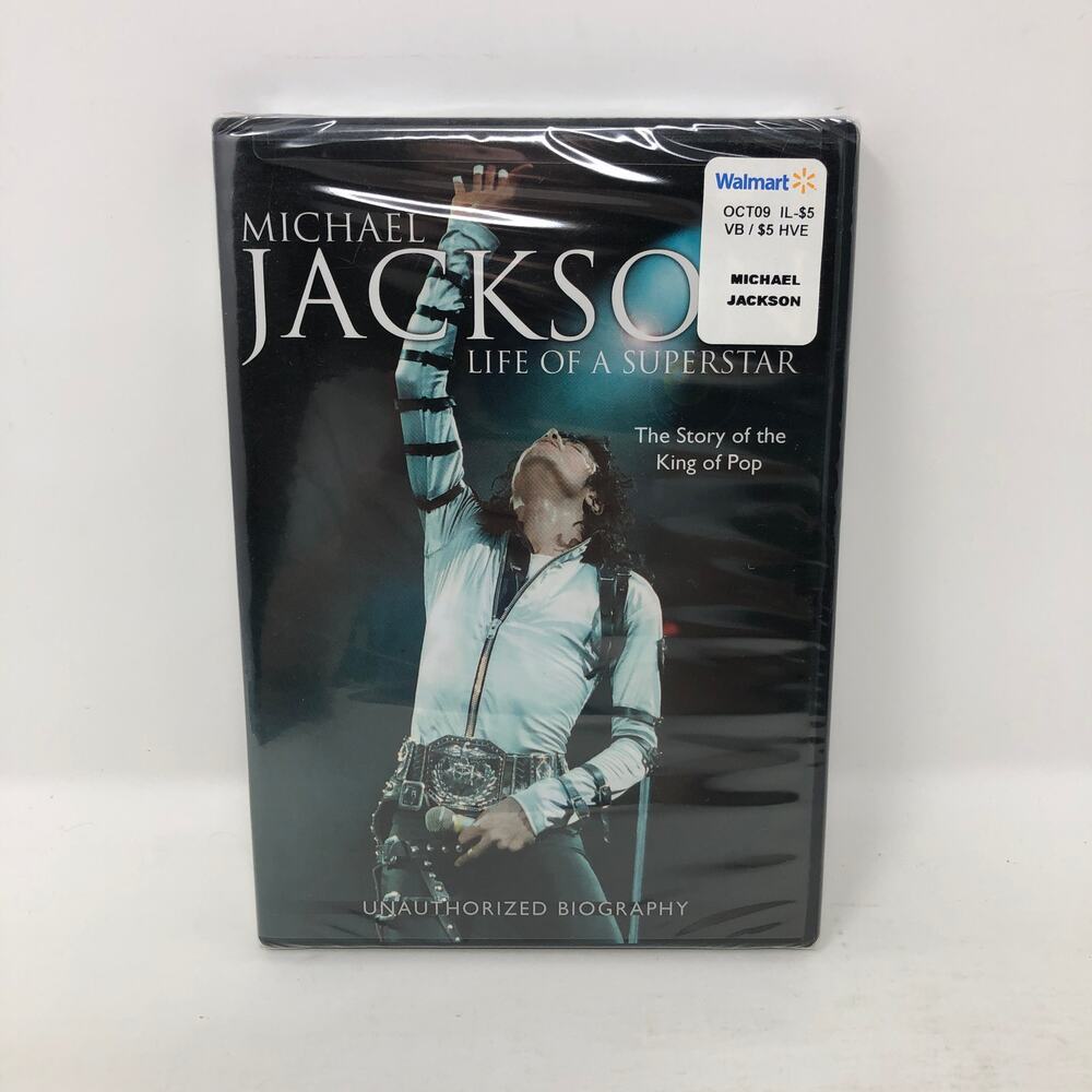 Michael Jackson: Life of a Superstar (DVD, 2009) Sealed New